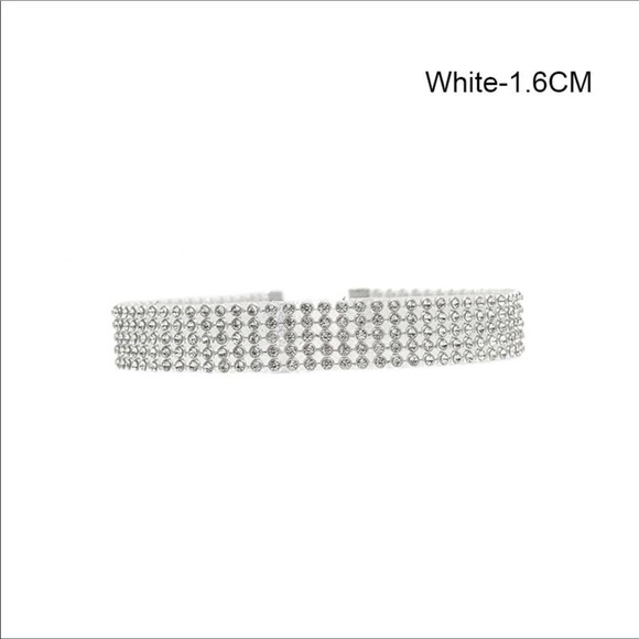 Rhinestone Choker - Picture 5 of 8